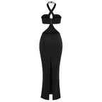 Seraphina Embellished Cut-Out Evening Gown